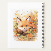 Bébé mignon Fox planificateur (Dos)
