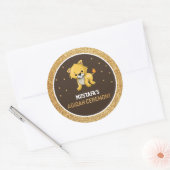 Bébé mignon Lion Aqiqah Favoriser Sticker (Enveloppe)