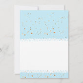 Bébé mignon Ours Anniversaire Invitation (Dos)