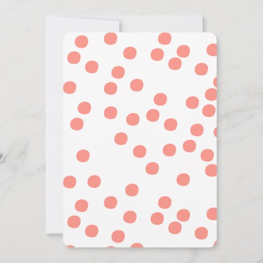 Bébé mignon Panda Ours | Invitation Baby shower (Dos)