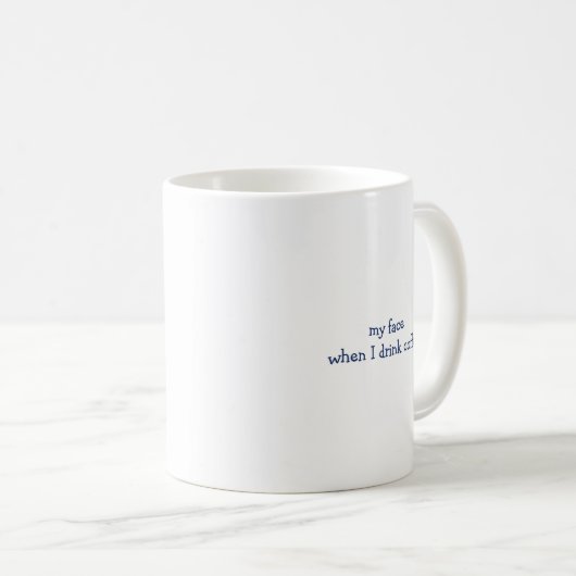 Bébé mignon Pingouin café Mug (Devant droit)