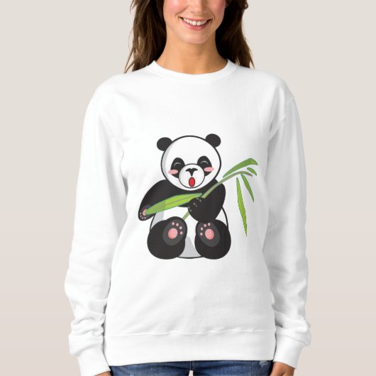 Bébé mignon Sweatshirt Panda (Devant)