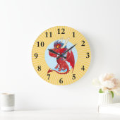 Bébé mignonne horloge dragon (Maison)