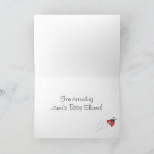 Bébé mignonne Ladybug fille, Merci (Intérieur)