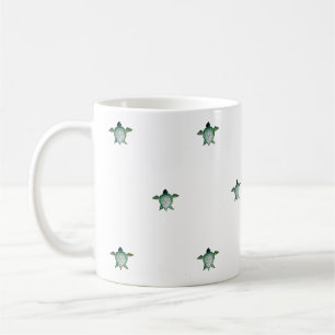 Bébé mignonne tortue tasse de café