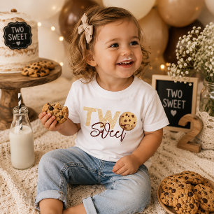 Bébé Milk & Cookies "Deux Sucrés" T-Shirt pour le 2ème