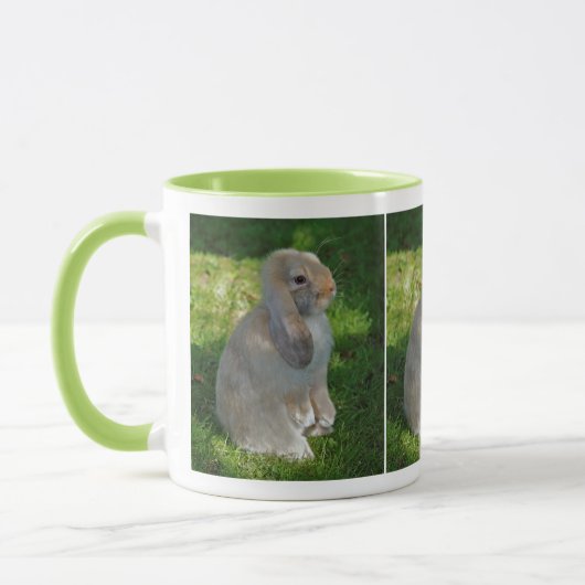 Bébé Minilop Rabbit Mug (Gauche)