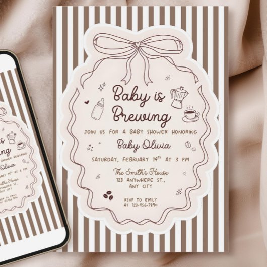 Bébé modifiable est une invitation de Baby Shower