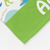 bébé motif dinosaure toece couverture (Coin)