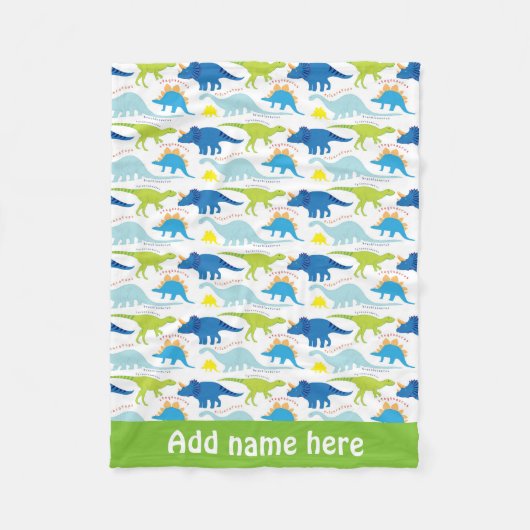 bébé motif dinosaure toece couverture (Devant)