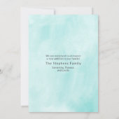 Bébé mou Faire-part de naissance photo (Dos)