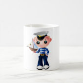 Bébé Mug avec petit marin Garçon (Centre)