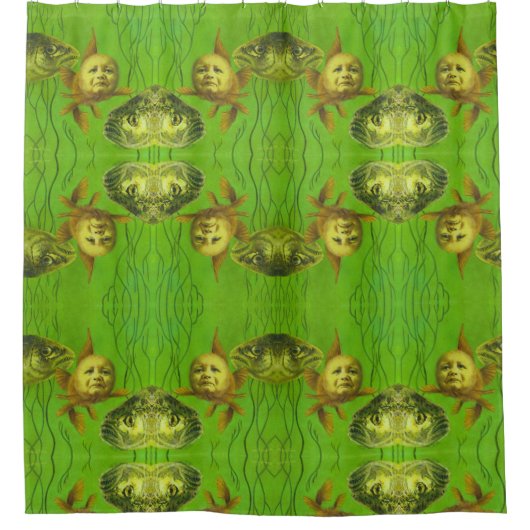 Bébé Mutant Goldfish Douche rideaux (Devant)