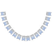 Bébé Nagpal bannière bleue et argentée d'Ombre (Tout)