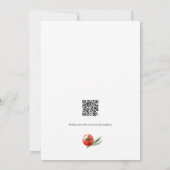 Bébé Neutre Q Barbecue Baby shower Invitation (Dos)