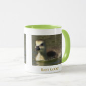 Bébé Oie Photo Mug (Devant droit)