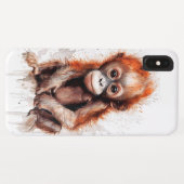 Bebé Orangután Case-Mate iPhone Case (Achterkant (horizontaal))