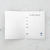 Bébé Ours et Tracteur bleu Douche Invitation (Intérieur)