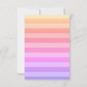 Bébé Ours Fille d'anniversaire Invitation (Dos)