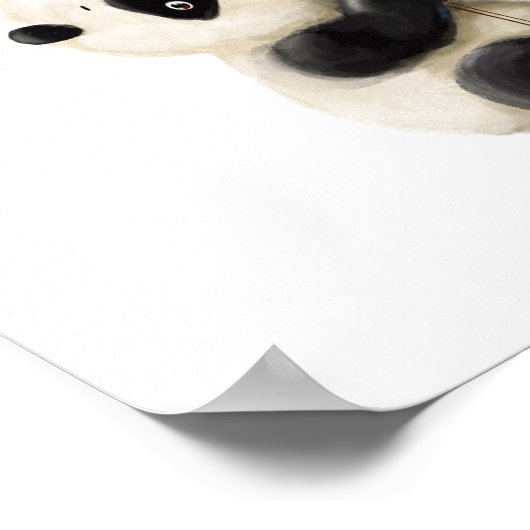 Bébé Panda Balloon Impression | Impression de l'aq (Coin)