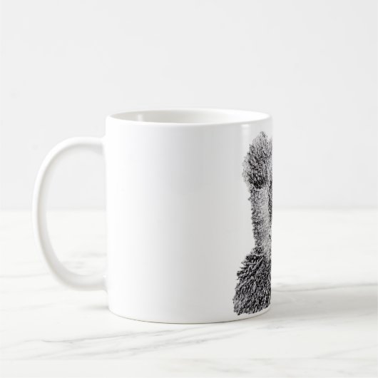 Bébé Panda Dessiner la Mug (Gauche)