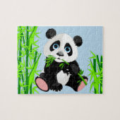 Bébé Panda Ours Jeu Puzzle (Horizontal)