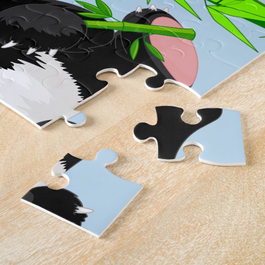 Bébé Panda Ours Jeu Puzzle (Côté)