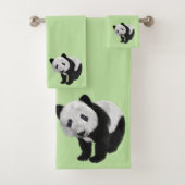 Bébé panda vert (En situation)