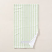 Bébé Pastel Grandes Tons Vert serviette (Serviette à main)