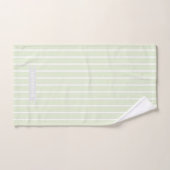 Bébé Pastel Grandes Tons Vert serviette (Serviette à main)