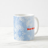 Bébé Penguin Tuba Mug de Noël sur mesure (Devant droit)