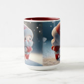 Bébé Père Noël Mug (Centre)