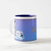 Bébé phoque et tasses de Penquin de bébé (Devant gauche)