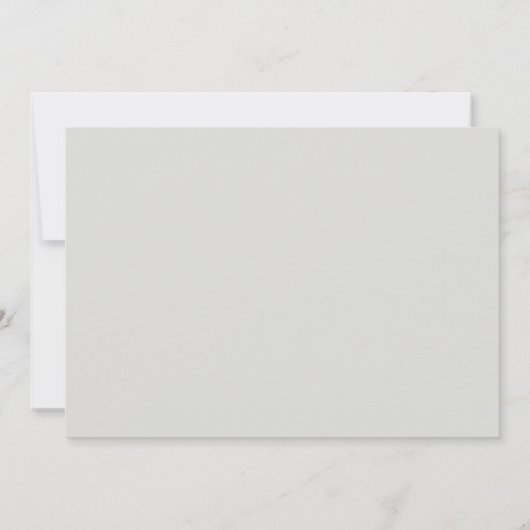 Bébé Photo Hello Script Faire-part de naissance (Dos)