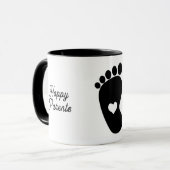Bébé pied Mug (Devant gauche)