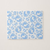 Bébé Pieds Bleus Éléphant Jigsaw Puzzle (Horizontal)