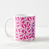 Bébé Pink Feet Girl Mug (Gauche)