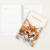 Bébé Planner de chat avec personnalisation de votr (Devant avec enveloppe)