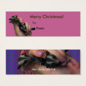 Bébé Plieuses à sucre Joyeux Noël Balise (Devant & derrière)