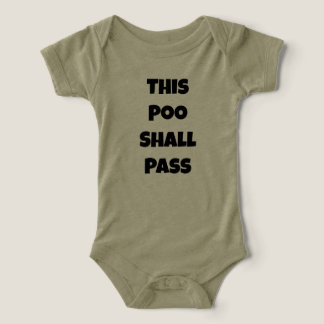 Bébé Poo Onesie