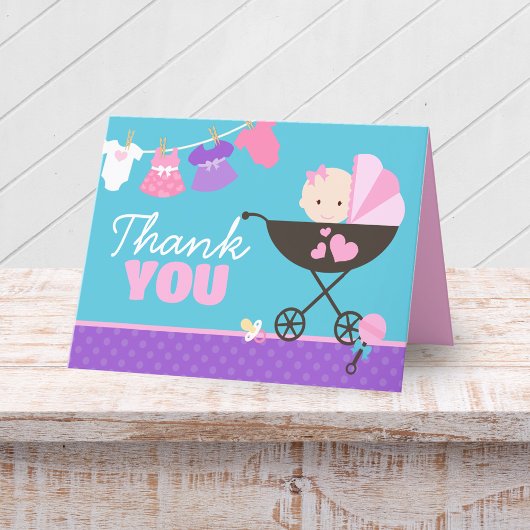 Bébé Poupée pliante Merci Cartes