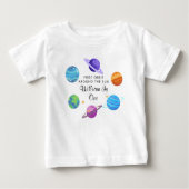 Bébé Première orbite autour du soleil T-shirt pour 1er  (Devant)
