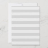 Bébé Q invitation Coed BBQ Baby shower Invitation  (Dos)