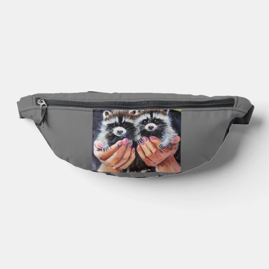 Bébé raccons dans les mains Fanny Packs (Poser)