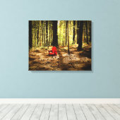 BÉBÉ REDNECK Impression de toile étirée (Insitu (Plancher de Bois))