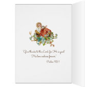 Bébé religieux Jésus Écriture Vintage (Intérieur (Gauche))