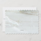 Bébé Respiration & Tasse de thé Invitation (Dos)