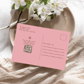 Bébé rose fille mignonne douche Invitations