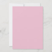 Bébé rose Girl Sprinkle Shower Invitation (Dos)