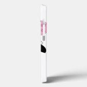 Bébé rose mignonne fille coque ipad de pingouin (Verso / Gauche)